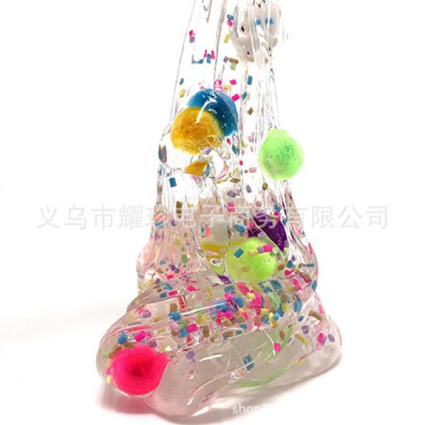 150pcs 10mm Fluffy Slime Craft DIY Soft Pompoms